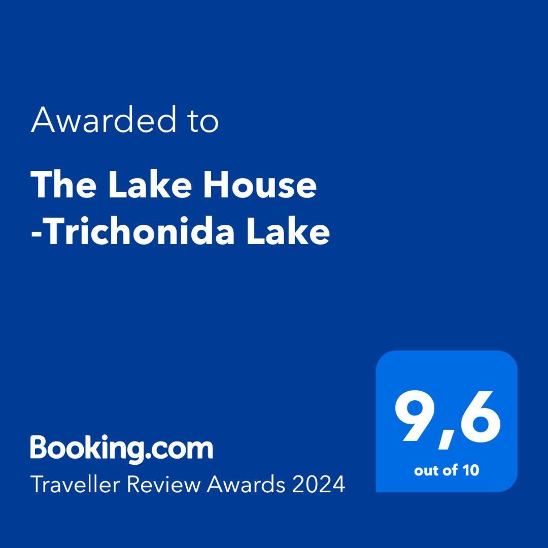 The Lake House" -Trichonida Lake Marathias  Extérieur photo